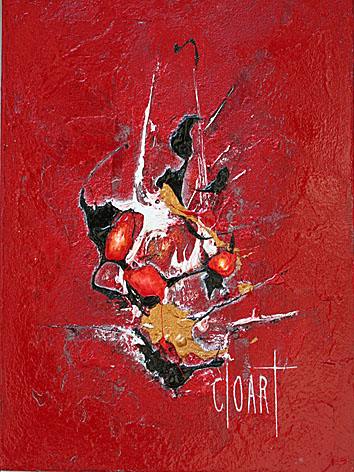 Bateau 07, tableau abstrait de Philippe Cloart