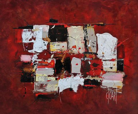 Michel Petrucciani, tableau abstrait de Philippe Cloart