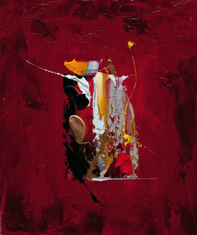 Napoléon, tableau abstrait de Philippe Cloart