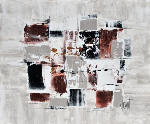 Philosophart, tableau abstrait de Philippe Cloart