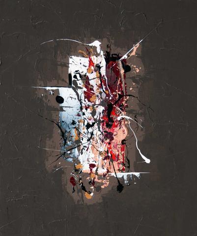 Vertigo, tableau abstrait de Philippe Cloart