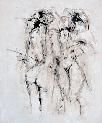 Vice Versa, tableau abstrait de Philippe Cloart